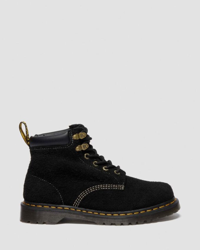 939 Botines de ante desgastado