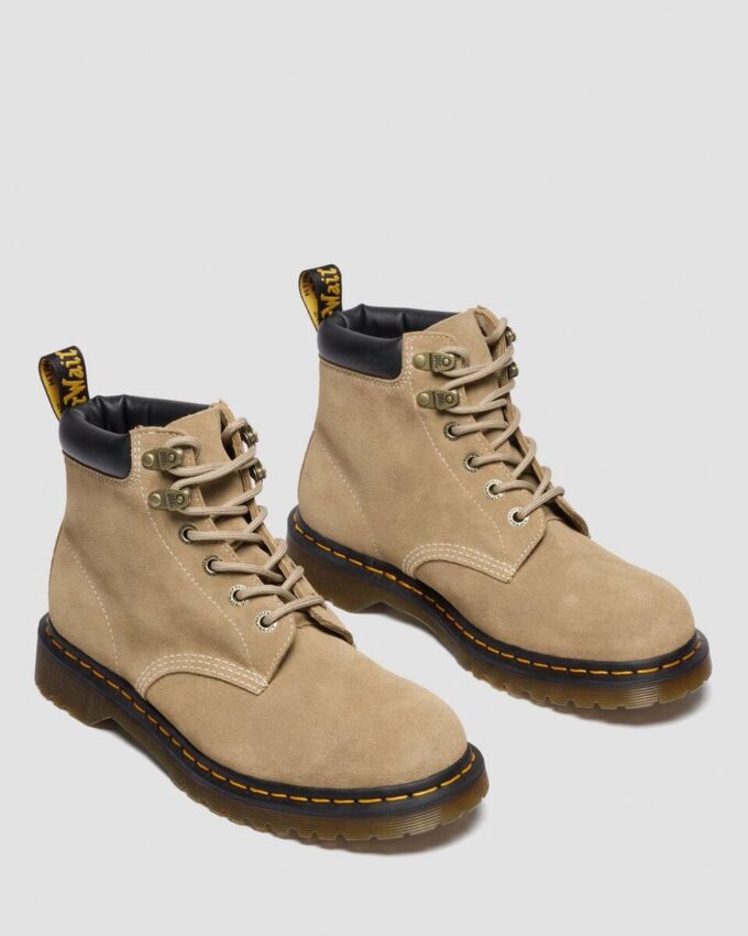 939 Botines de ante encerado