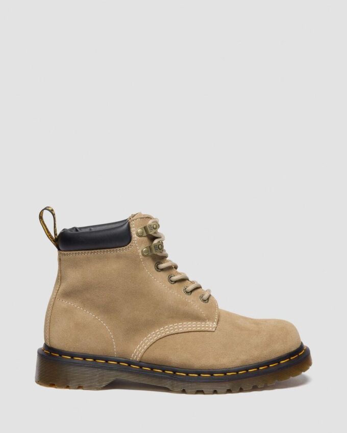 939 Botines de ante encerado