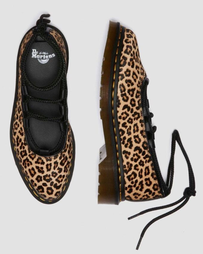 Bailarinas Elphie II con estampado de leopardo