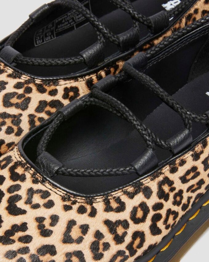 Bailarinas Elphie II con estampado de leopardo