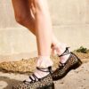 Bailarinas Elphie II con estampado de leopardo
