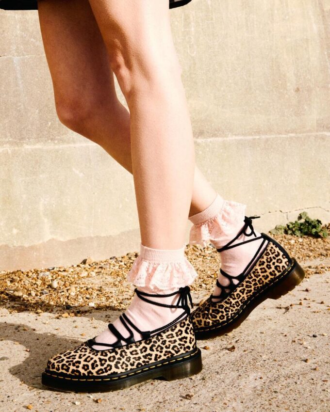 Bailarinas Elphie II con estampado de leopardo