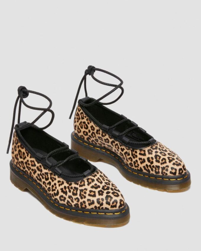 Bailarinas Elphie II con estampado de leopardo