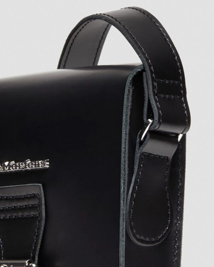 Bolso bandolera vertical de cuero Bolso bandolera vertical de cuero