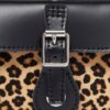 Bolso con asa superior estampado de leopardo Hair On Bolso con asa superior estampado de leopardo Hair On