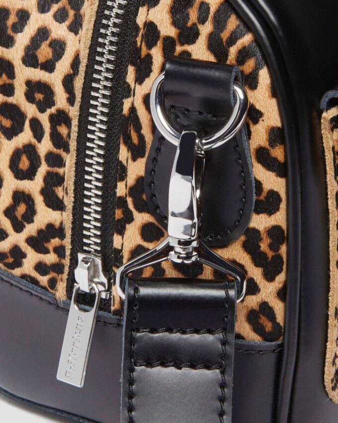 Bolso con asa superior estampado de leopardo Hair On Bolso con asa superior estampado de leopardo Hair On