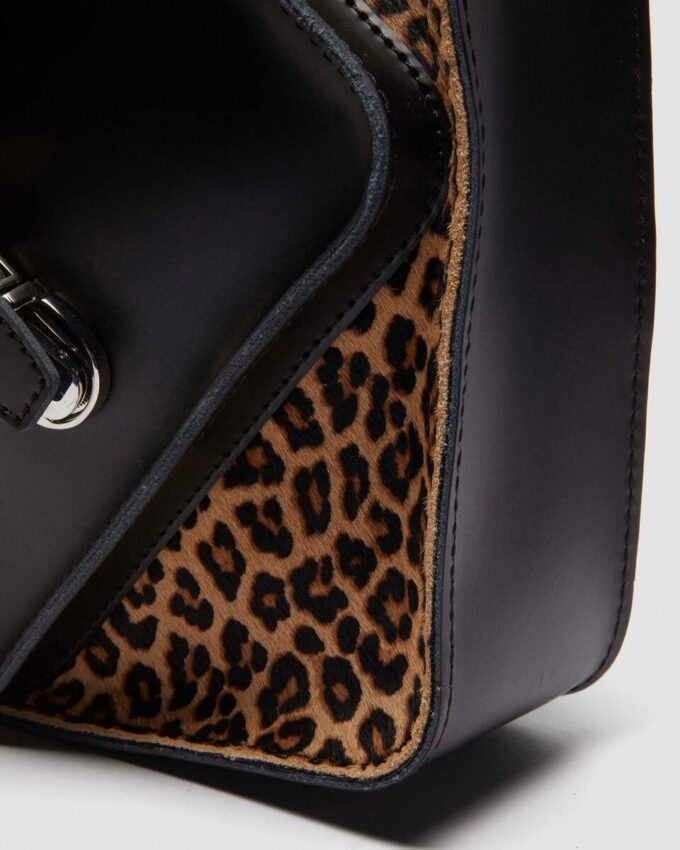 Bolso corazón Mochila de piel leopardo Kiev Bolso corazón Mochila de piel leopardo Kiev
