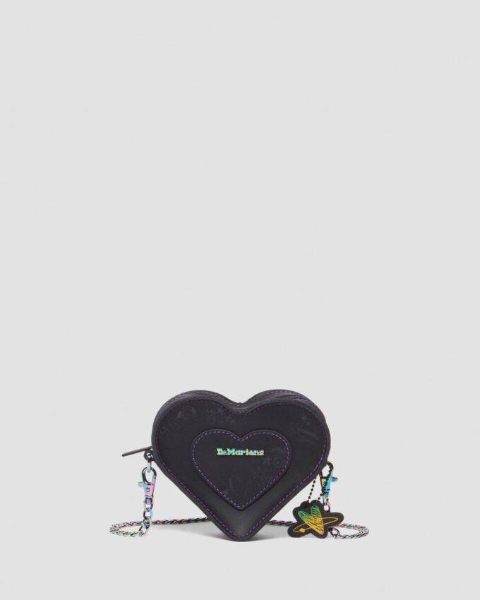 Bolso de cuero BT21 Mini Heart Bolso de cuero BT21 Mini Heart