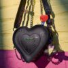 Bolso de cuero BT21 Mini Heart Bolso de cuero BT21 Mini Heart