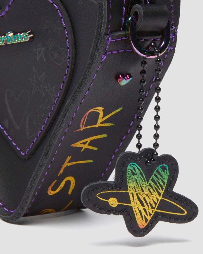 Bolso de cuero BT21 Mini Heart Bolso de cuero BT21 Mini Heart