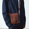 Bolso reportero de cuero Ambassador Leather Bolso reportero de cuero Ambassador Leather