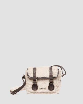 BOLSO SATCHEL DE 7 PULGADAS Bolso satchel de cuero y piel sintética