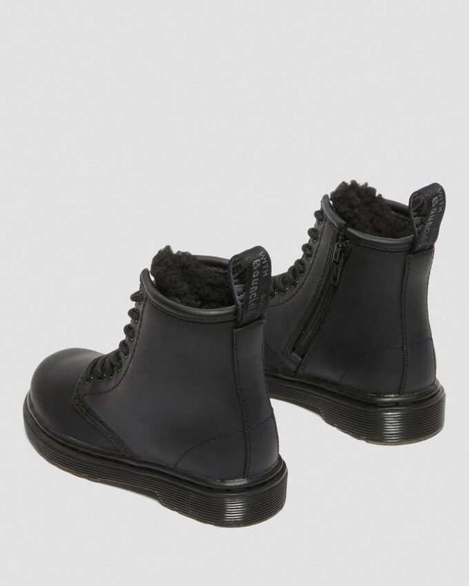 Botas 1460 para niños pequeños con forro de piel sintética Botas 1460 para niños pequeños con forro de piel sintética