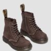 Botas 1460 Tumbled Nubuck para niños pequeños Botas 1460 Tumbled Nubuck para niños pequeños