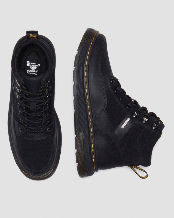 Botas acolchadas Chukka de piel Crewson Botas acolchadas Chukka de piel Crewson
