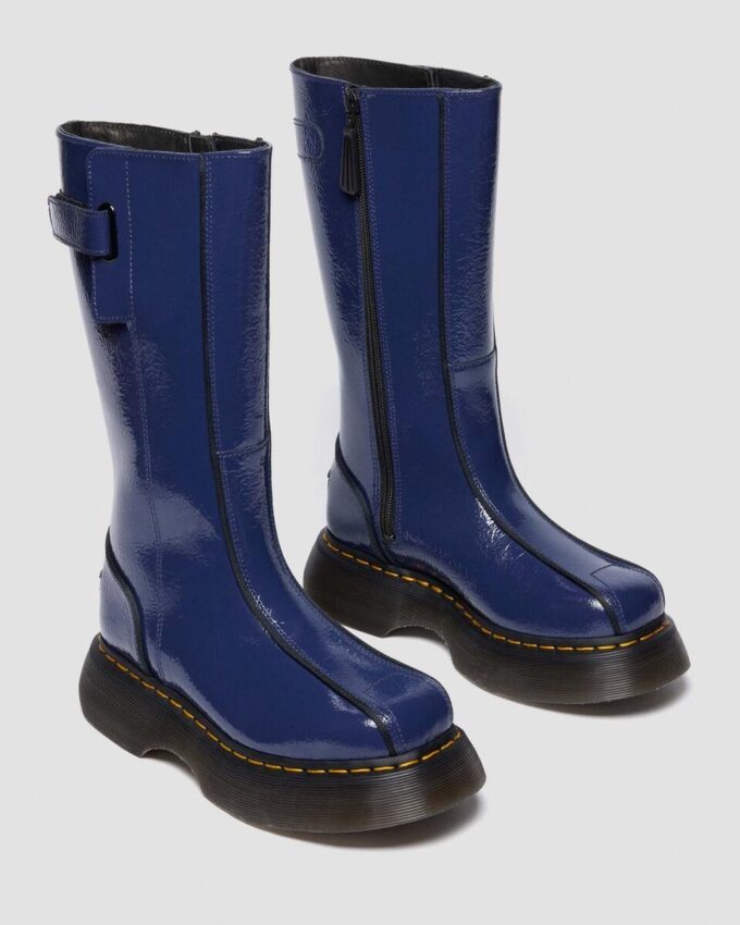 Botas altas BUZZ HI de Patent Leather desgastado Botas altas BUZZ HI de Patent Leather desgastado
