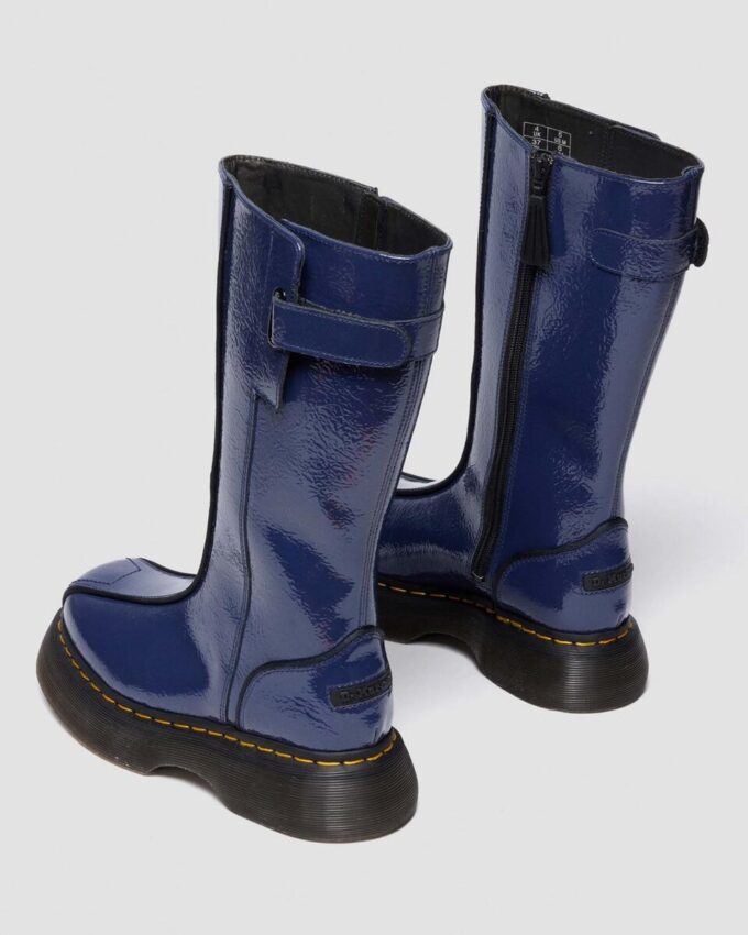 Botas altas BUZZ HI de Patent Leather desgastado Botas altas BUZZ HI de Patent Leather desgastado