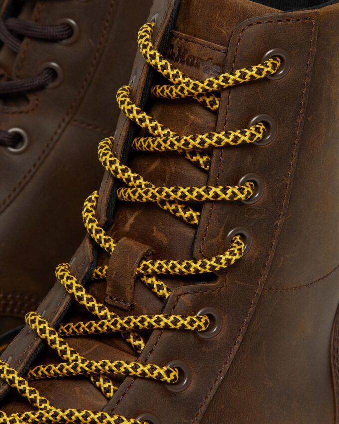 Botas casuales Combs de cuero Crazy Horse Botas casuales Combs de cuero Crazy Horse