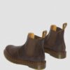 Botas Chelsea 2976 de cuero Crazy Horse con costuras amarillas Botas Chelsea 2976 de cuero Crazy Horse con costuras amarillas