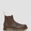 Botas Chelsea 2976 de cuero Crazy Horse con costuras amarillas Botas Chelsea 2976 de cuero Crazy Horse con costuras amarillas