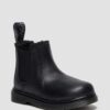 Botas Chelsea con forro de piel sintética para niños pequeños 2976 Botas Chelsea con forro de piel sintética para niños pequeños 2976