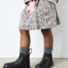 Botas Chelsea con forro de piel sintética para niños pequeños 2976 Botas Chelsea con forro de piel sintética para niños pequeños 2976