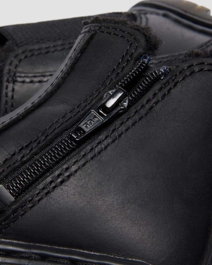 Botas Chelsea con forro de piel sintética para niños pequeños 2976 Botas Chelsea con forro de piel sintética para niños pequeños 2976