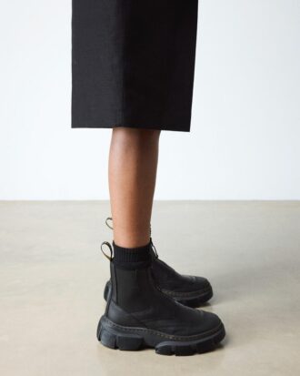 Botas Chelsea de cuero con cremallera DMXL