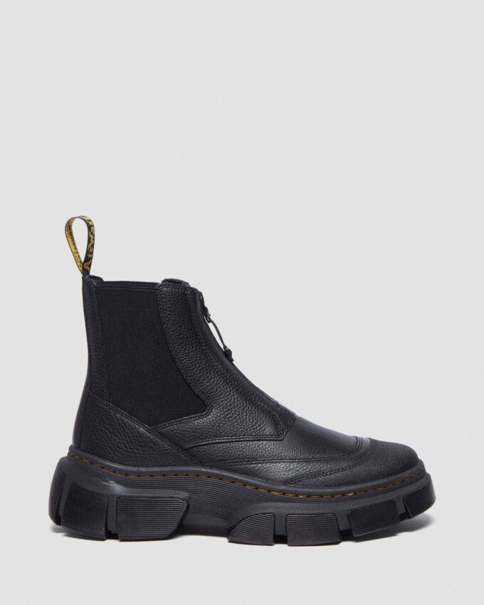 Botas Chelsea de cuero con cremallera DMXL Botas Chelsea de cuero con cremallera DMXL