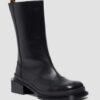 Botas Chelsea de cuero con puntera cuadrada MAYBOLE HI Botas Chelsea de cuero con puntera cuadrada MAYBOLE HI