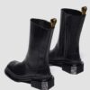 Botas Chelsea de cuero con puntera cuadrada MAYBOLE HI Botas Chelsea de cuero con puntera cuadrada MAYBOLE HI