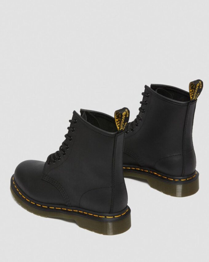 Botas con cordones 1460 de cuero engrasado Botas con cordones 1460 de cuero engrasado