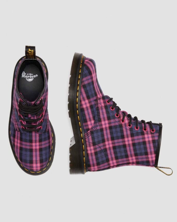 Botas con cordones 1460 Tartan