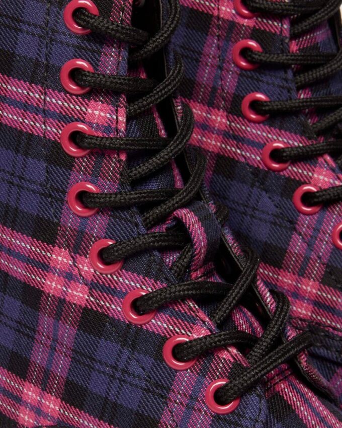 Botas con cordones 1460 Tartan