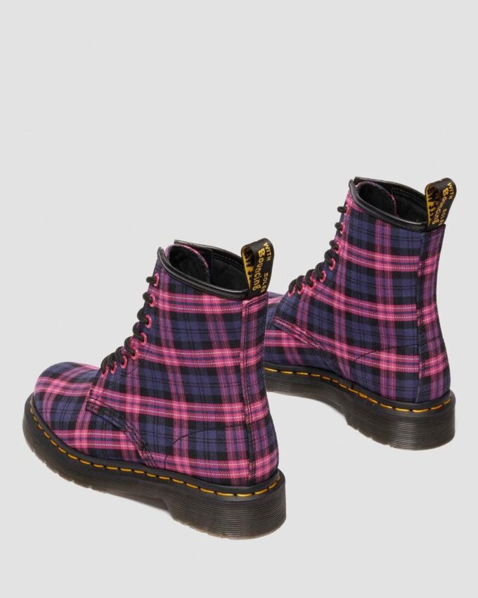 Botas con cordones 1460 Tartan