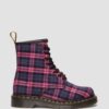 Botas con cordones 1460 Tartan