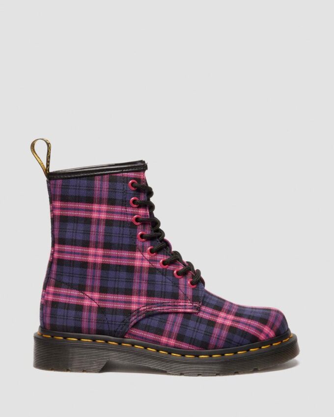 Botas con cordones 1460 Tartan