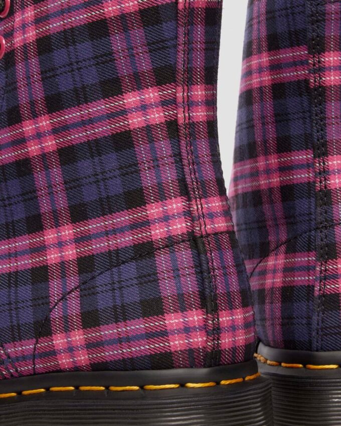 Botas con cordones 1460 Tartan