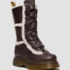 Botas con cordones Buzz de piel sintética con forro de piel sintética Grizzly Botas con cordones Buzz de piel sintética con forro de piel sintética Grizzly