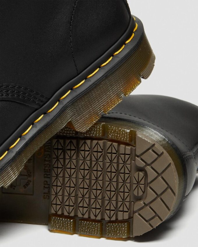 Botas con cordones de cuero antideslizantes 1460 Botas con cordones de cuero antideslizantes 1460