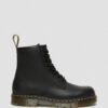 Botas con cordones de cuero antideslizantes 1460 Botas con cordones de cuero antideslizantes 1460