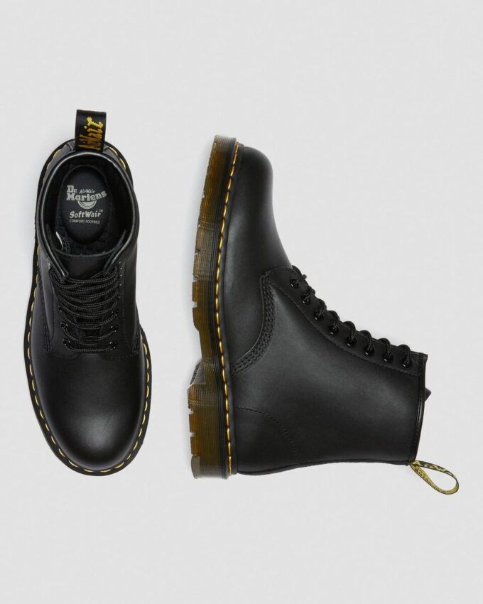 Botas con cordones de cuero antideslizantes 1460 Botas con cordones de cuero antideslizantes 1460