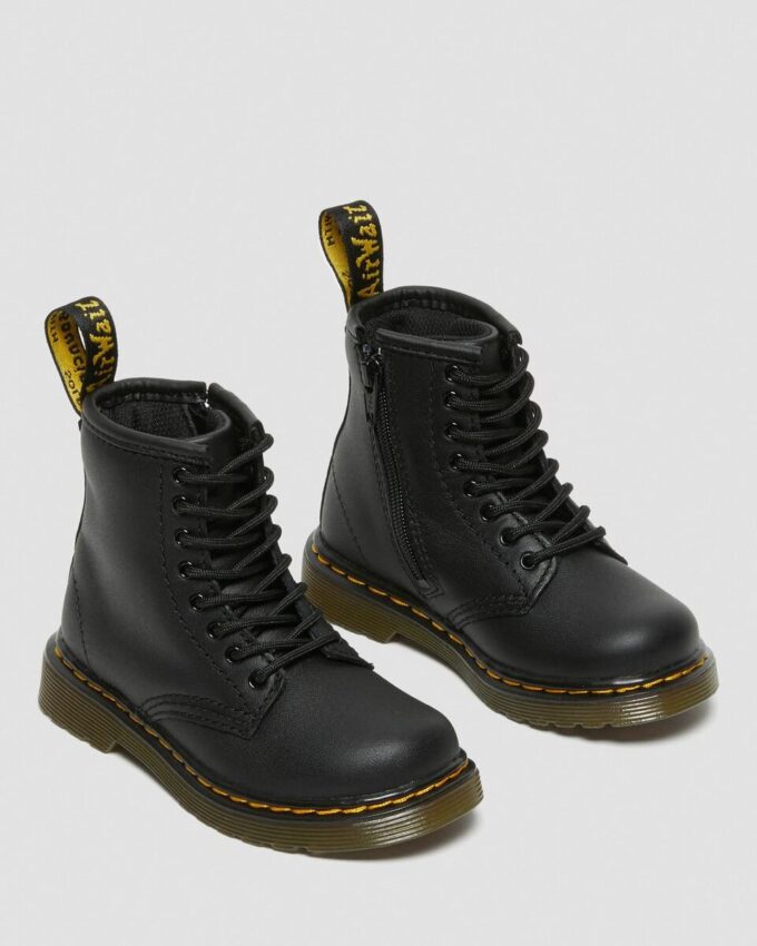 Botas con cordones de cuero Softy T 1460 para niños pequeños Botas con cordones de cuero Softy T 1460 para niños pequeños