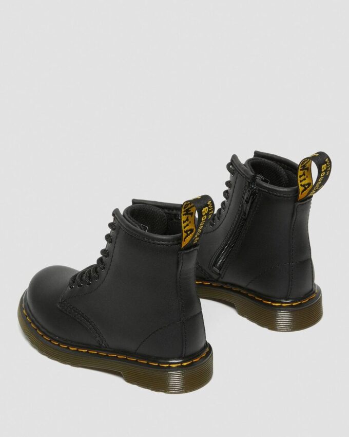 Botas con cordones de cuero Softy T 1460 para niños pequeños Botas con cordones de cuero Softy T 1460 para niños pequeños