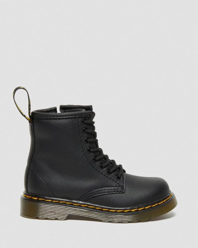 Botas con cordones de cuero Softy T 1460 para niños pequeños Botas con cordones de cuero Softy T 1460 para niños pequeños