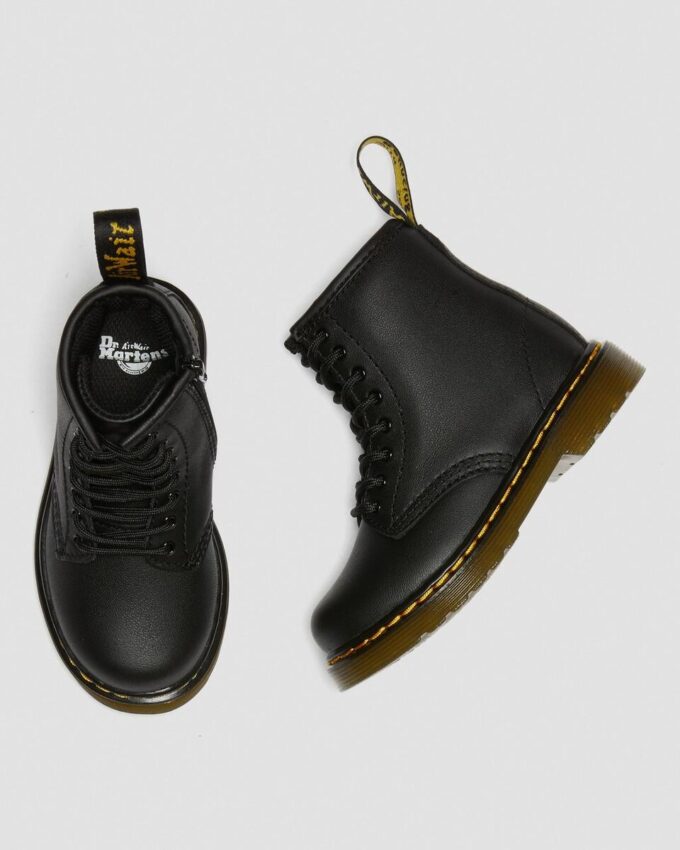 Botas con cordones de cuero Softy T 1460 para niños pequeños Botas con cordones de cuero Softy T 1460 para niños pequeños