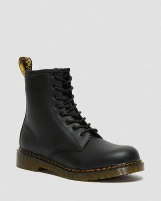 Botas con cordones de cuero suave 1460 para jóvenes