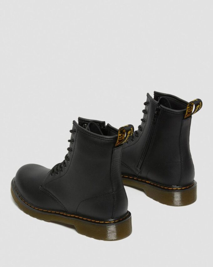 Botas con cordones de cuero suave 1460 para jóvenes Botas con cordones de cuero suave 1460 para jóvenes