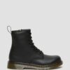 Botas con cordones de cuero suave 1460 para jóvenes Botas con cordones de cuero suave 1460 para jóvenes
